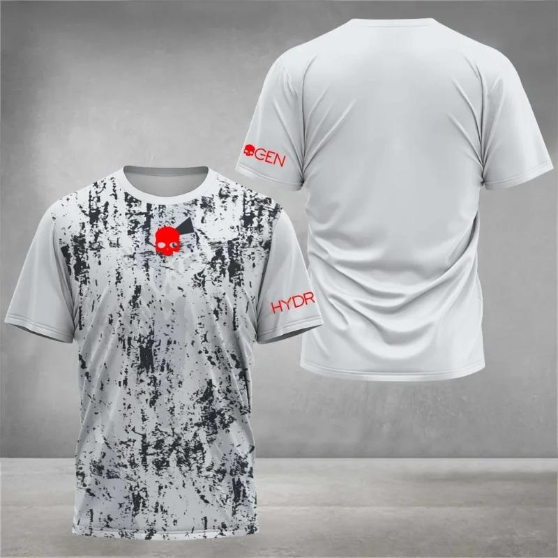 

Quick-drying T-shirt men summer 2025 men s tennis running 3D printing outdoor daily summer fashion round neck quick-drying short 6XL