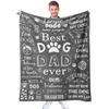 Dog Themed Blankets Printed Flannel Blankets Party Bedroom Decor Blankets Pet Lovers