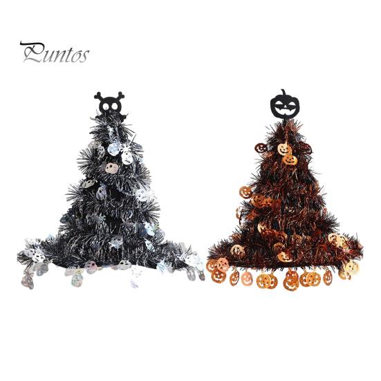 Durable Celebration Goods Halloween Witch Hat Pumpkin Decor, Metallic Rain Curtain Door Hanging Ornament for Spooky Home Decor Party, Festive