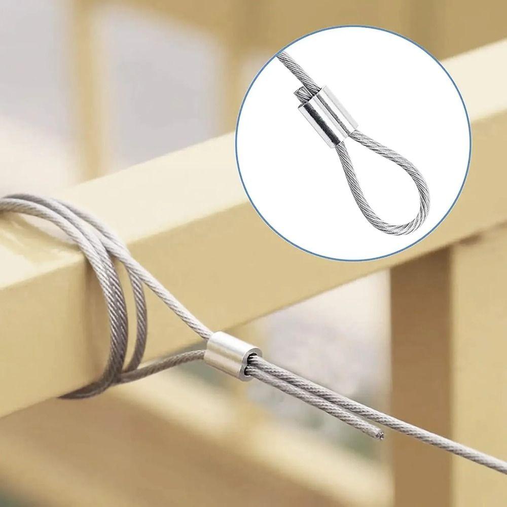 Aluminiummaterial Aluminium-Kabelklemmen Doppelbohrung Crimp-Hülse für Kabel Mechanische Befestigung