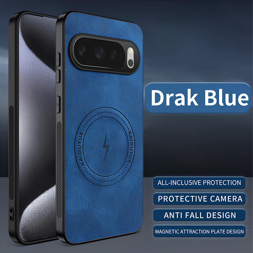Für Google Pixel 6 7 8 9 10 Pro XL 6a 7a 8a 9a Hülle Magnetisch Mode PU-Leder Hartplastik Stoßfeste Schutzhülle für das Telefon