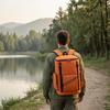 Emergency Backpack MultiCompartment Bag Large Capacity with Reflective Strip for