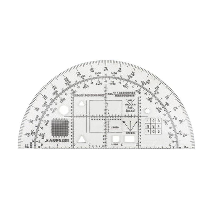 JK-30 High-Precision Milliradian Plotting Ruler