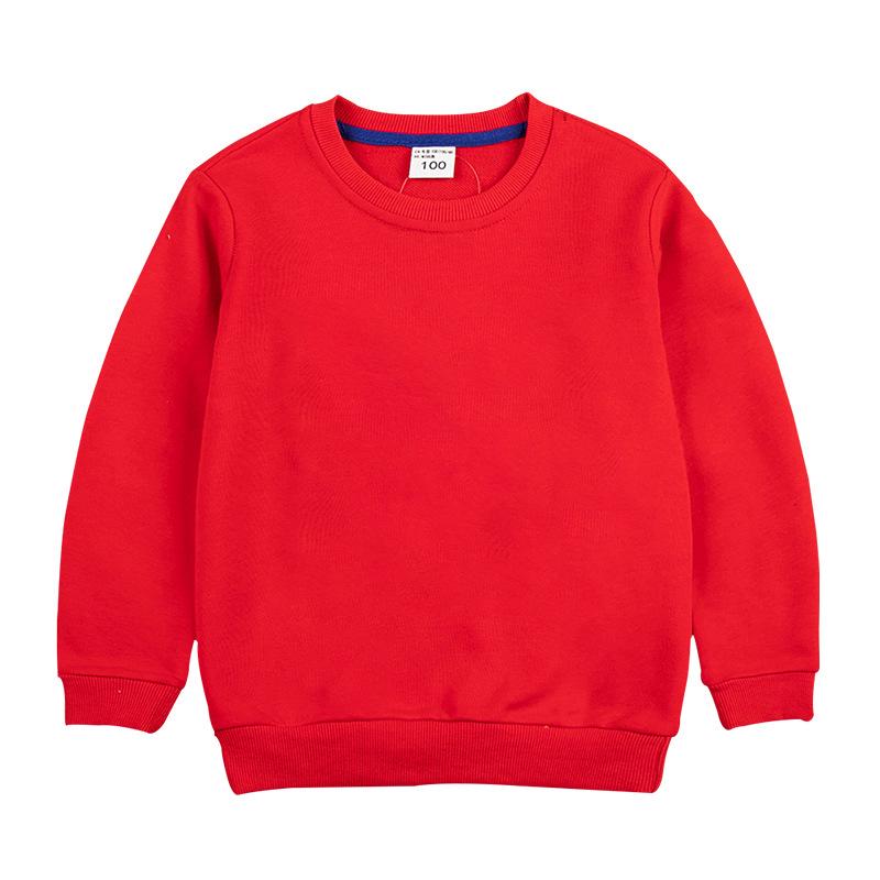 Children's Round Neck Long Sleeve Sweatshirt - Autumn/Winter Styles for Custom Pattern Designs
