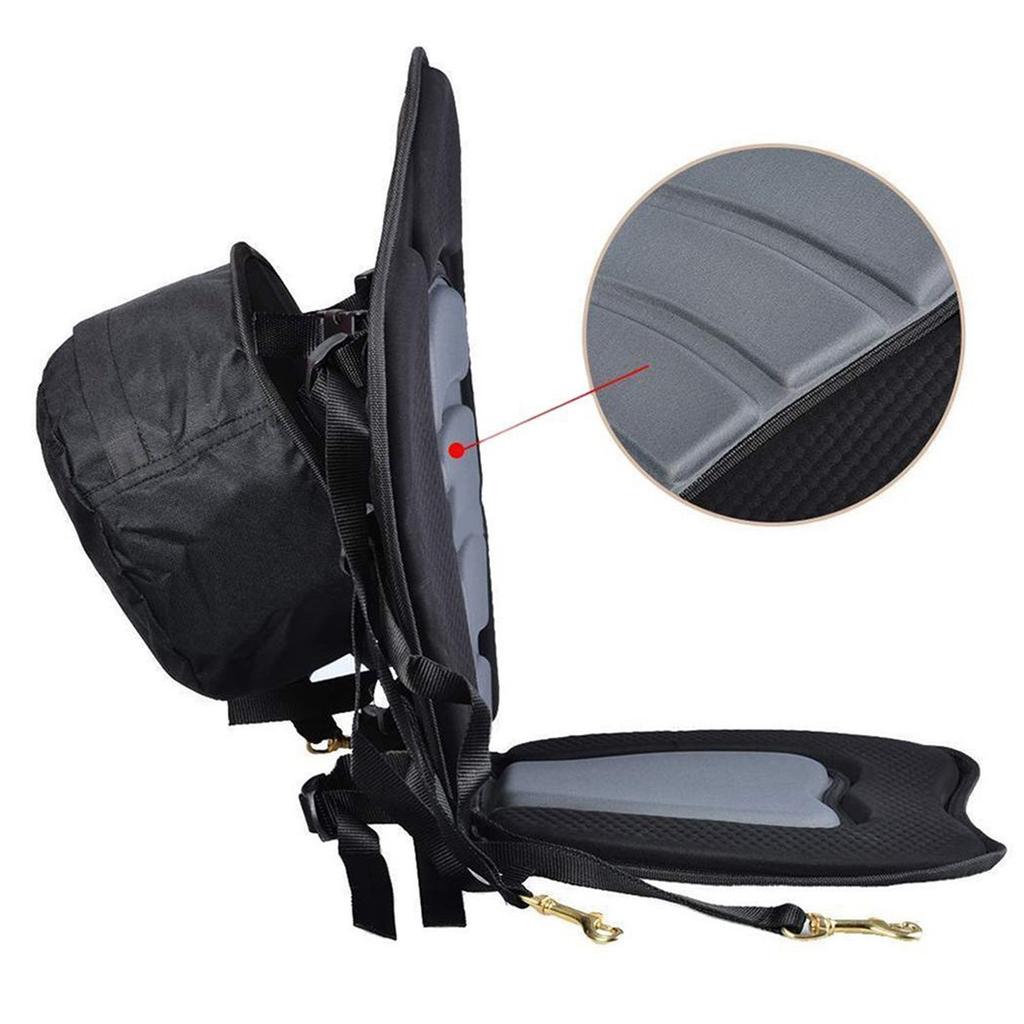 Canoe Port Kayak Seat With High Backrest With Removable Backrest Bag