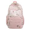 Schoolbag College Wind Junior High School Student Dachshund Dog Backpack Outdoor Travel Girl Backpack Contrasting Color Versatile Travel Bag