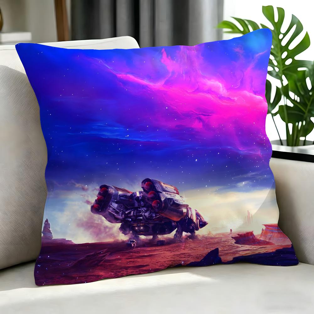 Game SStarfield Gameed Cushion Cover Cushion Cover Set Pcs X X X Pillowcase Decorative Sofa Home Decor