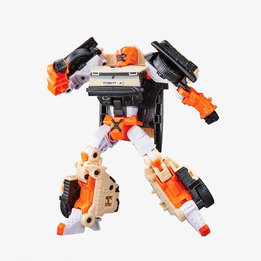 [young toys] Smart Tobot X Transforming Robot Action Figure (Medium, Ioniq 5 Mode)