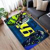 Rennstrecken-Thema Teppichmatte Teppich - Motorrad & Sportwagen Design Heimdekoration für Spielzimmer Wohnzimmer Teppiche für Schlafzimmer Teppich