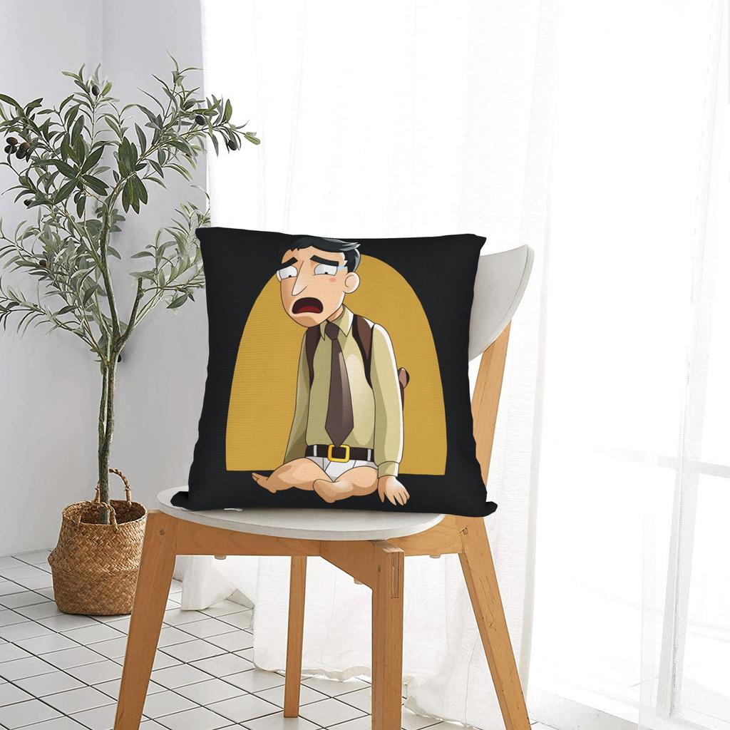 Father Day Dad Est Papa Pillow Cover Custom Cushion Cover Vintage Pillow Case For Living Room Sofa