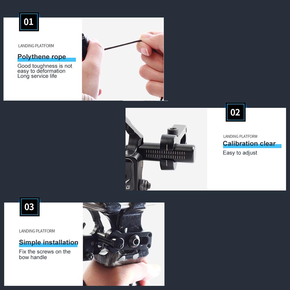 Drop Away Archery Arrow Rest JT823 Metal Adjustable Capture Arrow Rest with Buckle for Bow Outdoor Training Archery