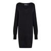 Pieces Womens/Ladies Knitted Turtle Neck Sweater Dress