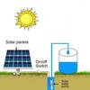 Efficient Solar Water Pump 12V 24V 180W 3000L/h 25m Deep Well Pump DC Screw Submersible Pump Irrigation Garden Home