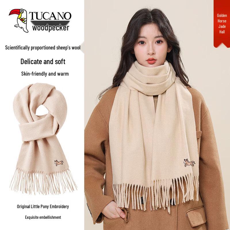 

TUCANO Women s Wool Blend Warm Scarf & Shawl One Size