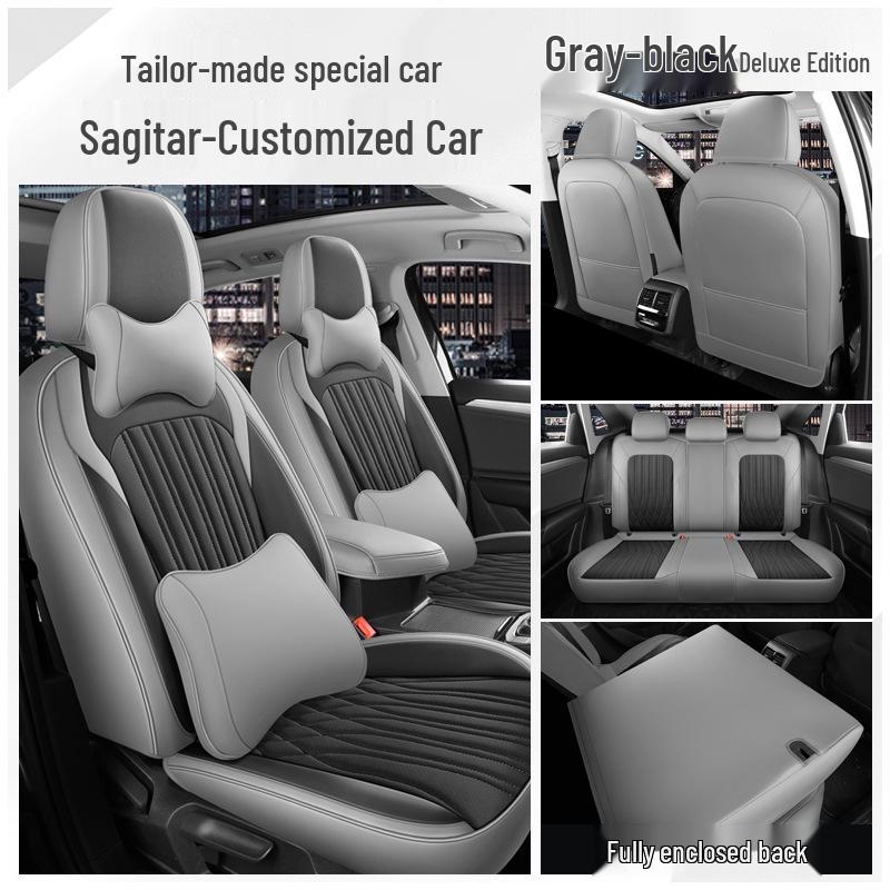Universal Full Wrap Four Seasons Car Seat Cover for New Sagitar – Five-Seat Cushion