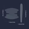 SEAMETAL 8PCS Universal Car Door Handle Bowl Scratch Protective Stickers Transparent Car Handle Anti-collision Protection Strip