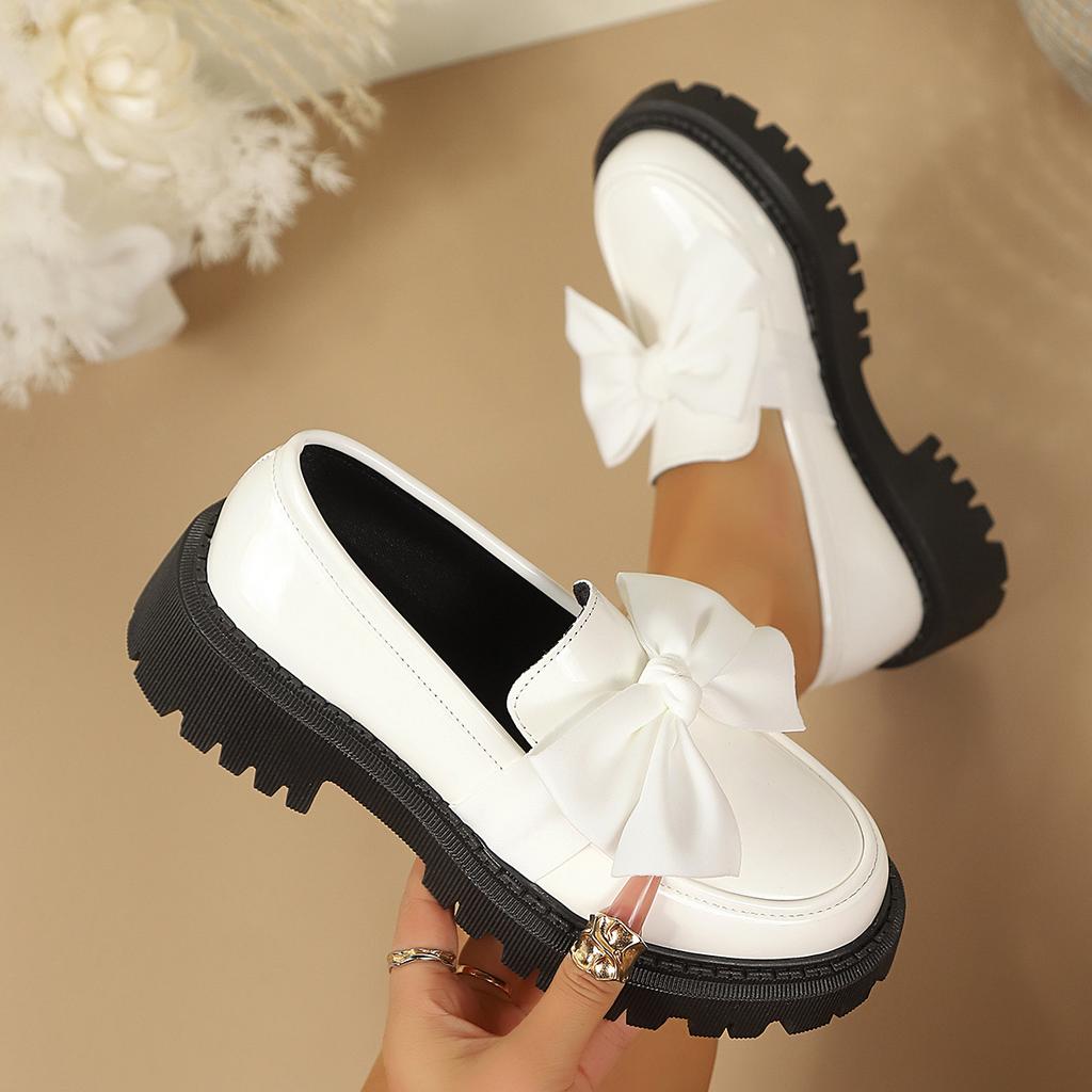 Spring Autumn Women's Shoes - Thick Heels and Thick Soles - Retro Single Shoes