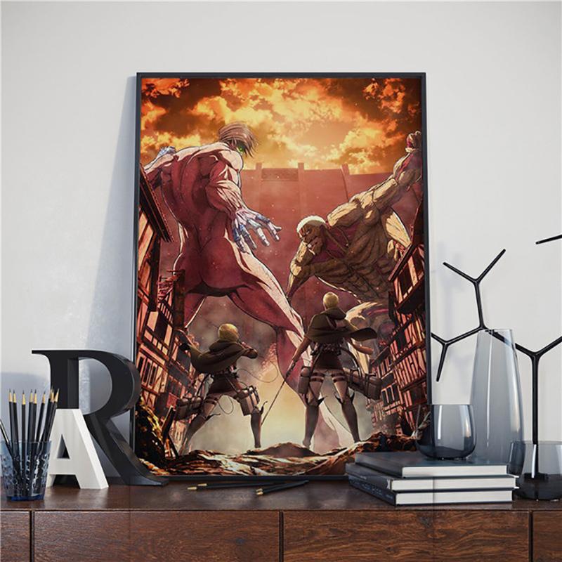 Diamond Painting Attack On Titan Embroidery Cross Stitch Rhinestone Home Decor