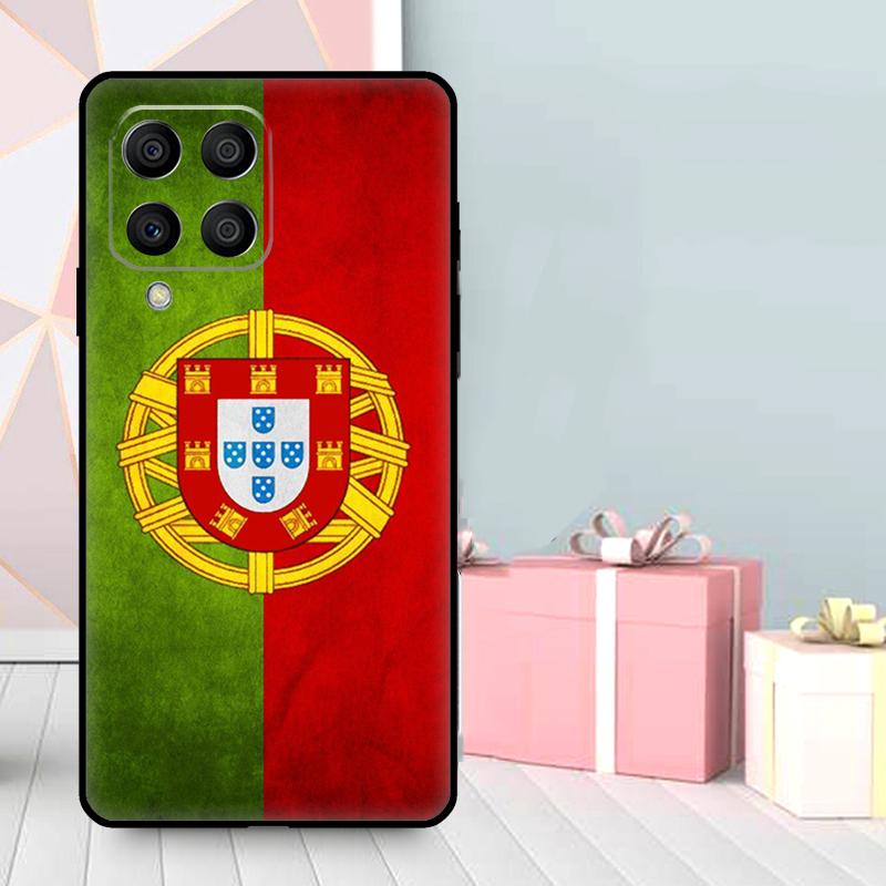 Portugal Flag Case For Samsung Galaxy M56 M52 M32 M53 M16 M11 M21 M31 M35 M12 M13 M14 M15 M36 M55 M34 M54