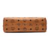 MCM Aren Visetos Monogram Pendant Trendy Hobo Bag Women bags Brown Cognac MWHESTA01CO001