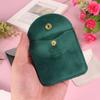1/10 piece short plush jewelry packaging bag buckle bag ring earring bracelet necklace storage wedding party chic gift bag
