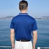 Men's Mulberry Silk & Tencel Cotton Short-Sleeved Polo Shirt
