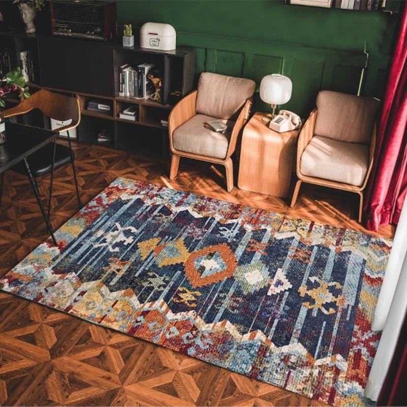 Bohemia Retro Carpets Living Room Decoration Big Szie Rugs Dining Room Decor Bedroom Morocco Lounge Rug Large Area Floor Mats
