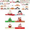 Christmas Event Paper Eye Wear And Hat Collection For Party Decorations