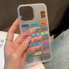 Mobile Phone Cases for iPhone 11 13 15 Pro Max 12 14 Pro Max Case iPhone 16 15 Plus 13 Pro 12 Frosted Texture Painted Cartoon Flowers