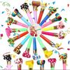 20 Stück/Beutel Partyhörner Puster Pfeifen Lärmmacher, Partygeschenke Bunte Geburtstags-Ausblas-Hörner Pfeifen Mehrfarbige Goodies