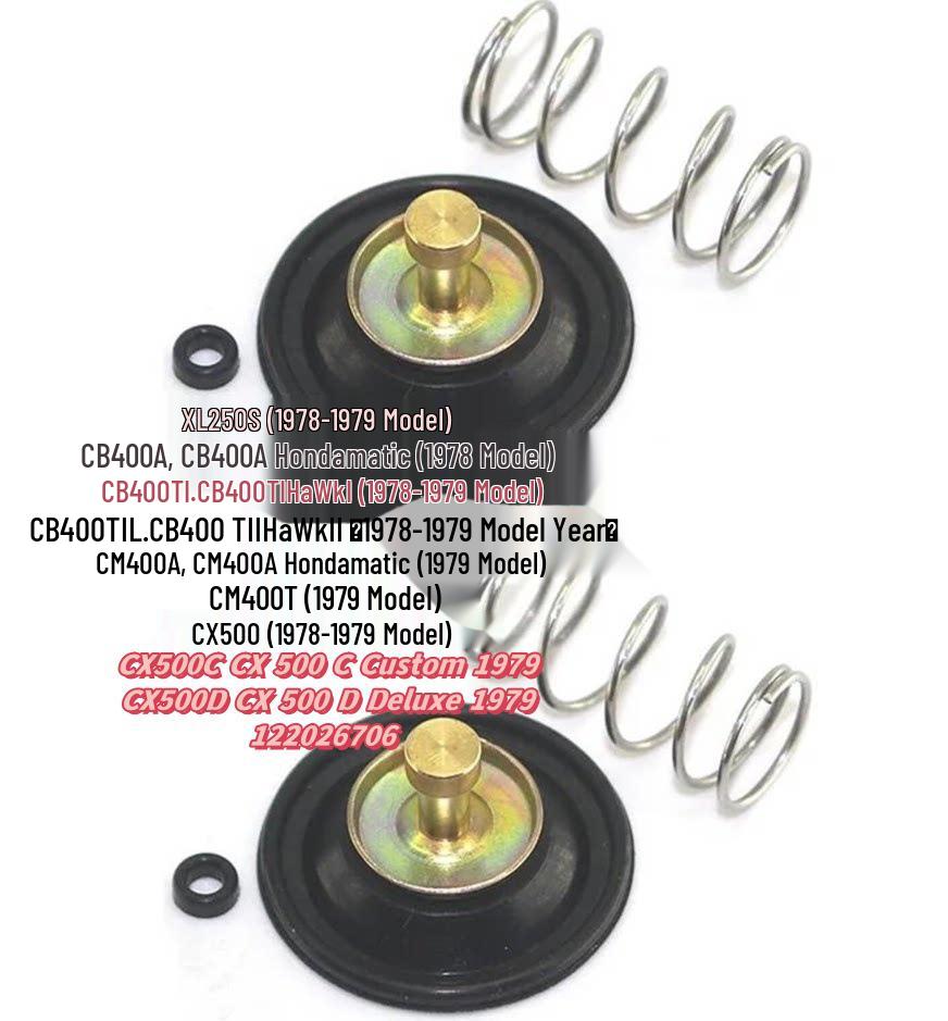 GN125 Carburetor Repair Kit - Professional Configuration with Picture Guide