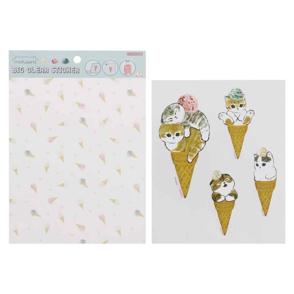 Sunstar Stationery Mofusand Sticker Ice Cream S8587620