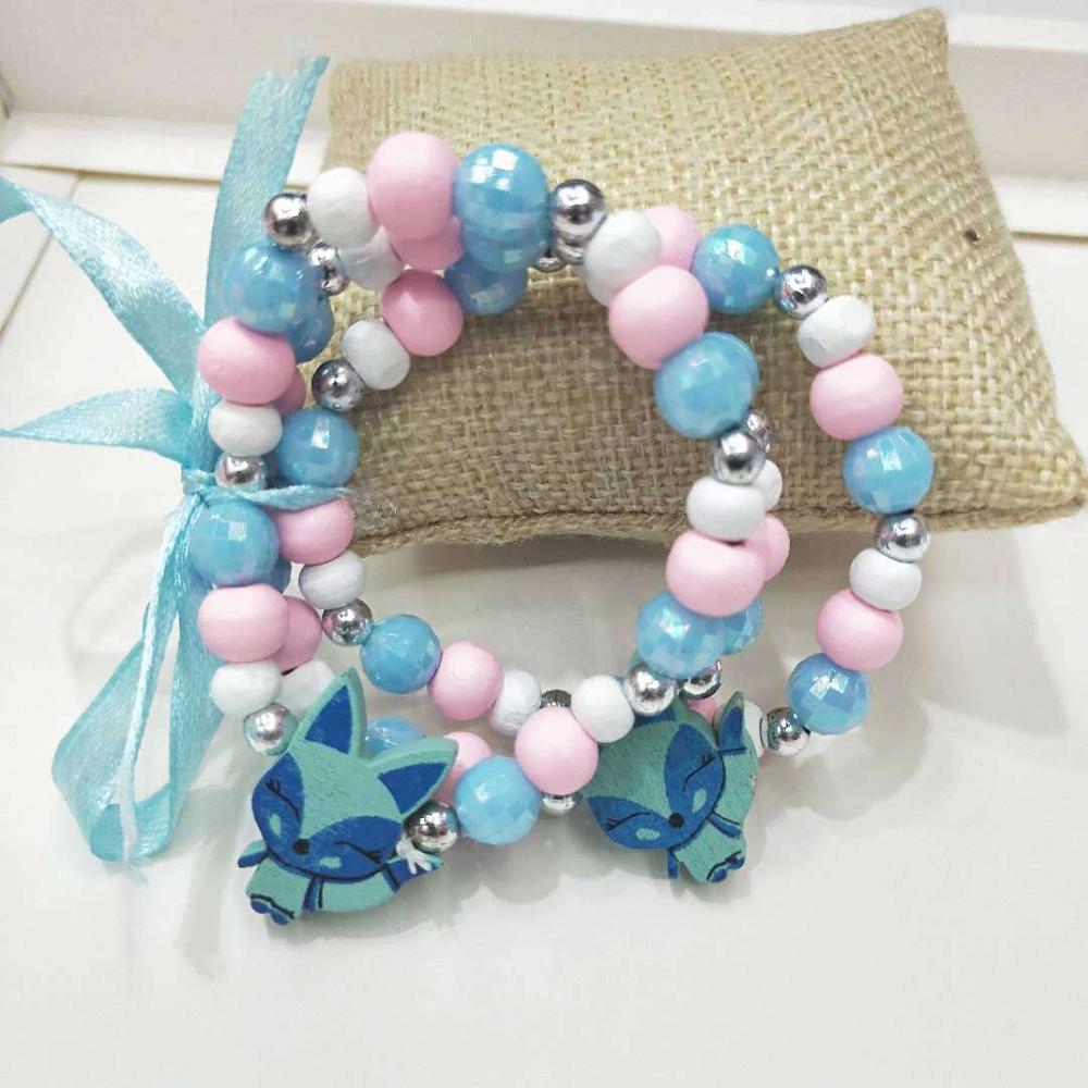 3pcs Cute Animal Flower Cartoon Flower Children's sweater bracelet for children gift cp2650