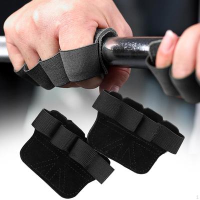 Weight Lifting Grip Pads Workout Gloves for Deadlifting Pull Ups Dumbbell