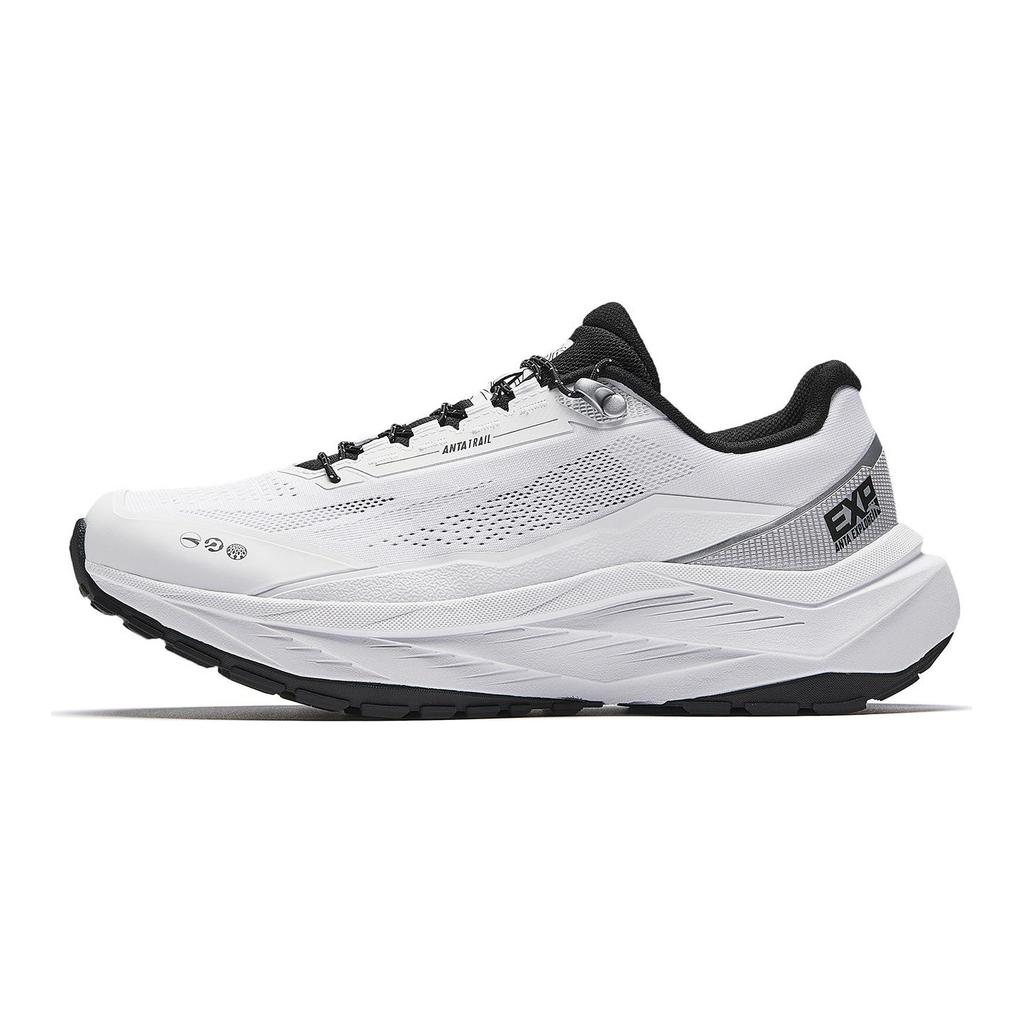 Anta Explore Lite Trail Running Shoes Kids Sneakers Pure-White Basic-Black 922616649-1