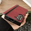 Luxury Carbon Fiber Magnetic Hinge Phone Case For Samsung ZFold 8 7 6 5 4 Z Fold8Ultra for Magsafe Soft Silicone Bumper Cover
