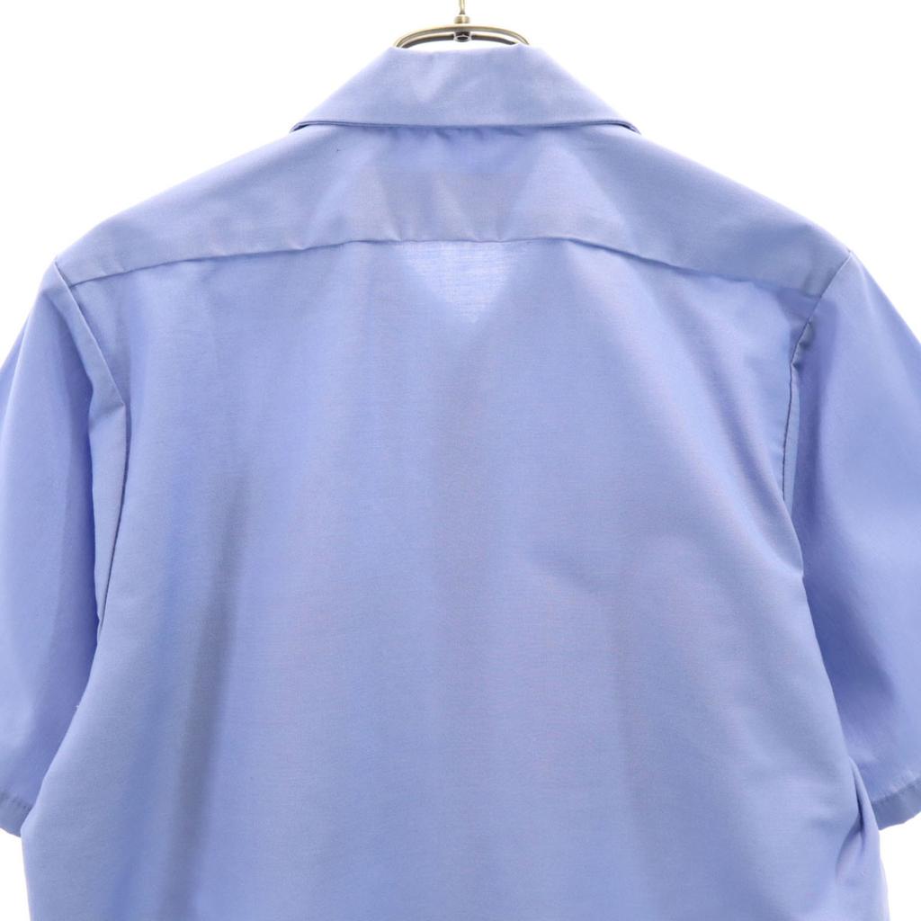 RED KAP Short sleeve Work shirt S Blue purple Men's Used