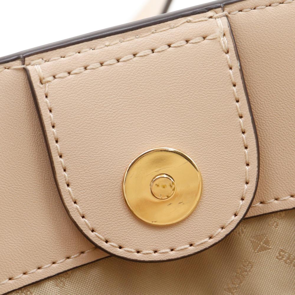 Michael Kors Tote Bag beige leather Women Used