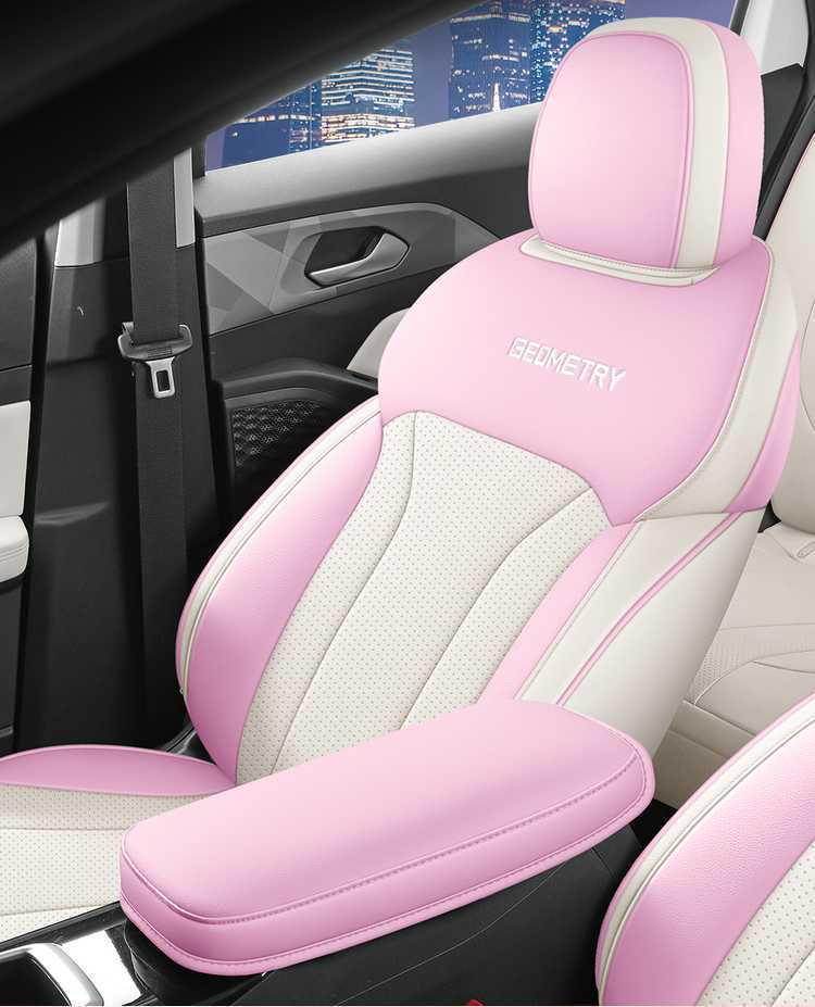 Jihe E Pokrowiec na siedzenie samochodowe Firefly Pełne pokrycie Uniwersalny - Specjalna skórzana poduszka na cztery pory roku