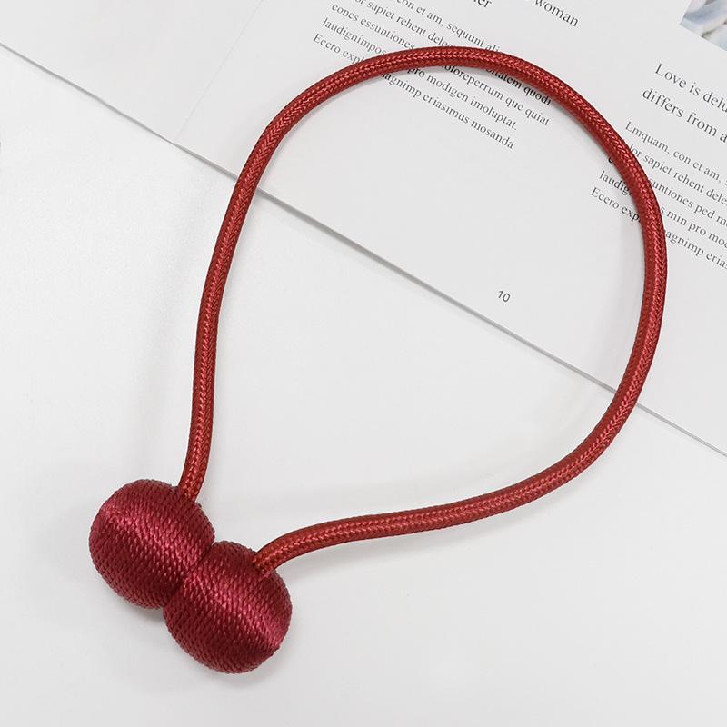 Magnetické perlové koule závěsy podvazy závěsů spony podvazy spony klipy záclonové tyče domácí dekorativní doplňky