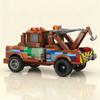 413pcs MOC Tow Mater City Champions Model Building Blocks Creative Display Gift Collectible Decor Kids Premium Adult Desk Home