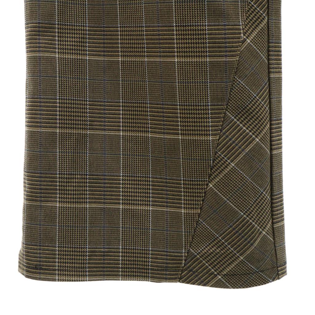 OAKLEY Check Pattern Long pants W33 Brown Men's Used