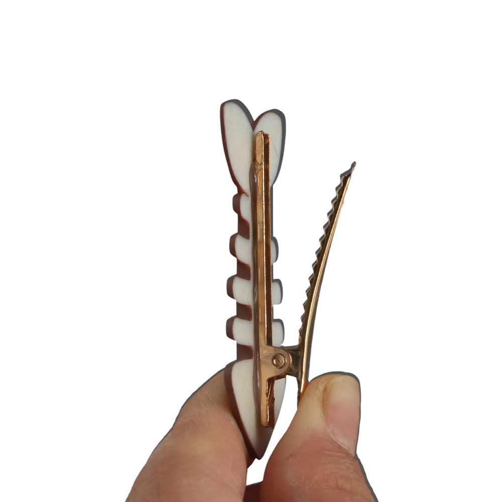 Animal Geometry Hair Accessories Plastic Fish Bone Hair Clip Lovely Girls