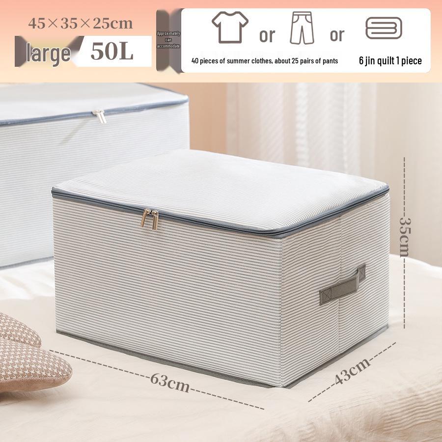 Pogrubiony wodoodporny worek do przechowywania kołder i ubrań z włókniny