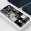 Travel Route Pattern Phone Case For iPhone 17e 17 16 15 14 Pro Max 14 13 Pro 16 Shockproof Clear TPU Soft Card Slot Pocket Cover