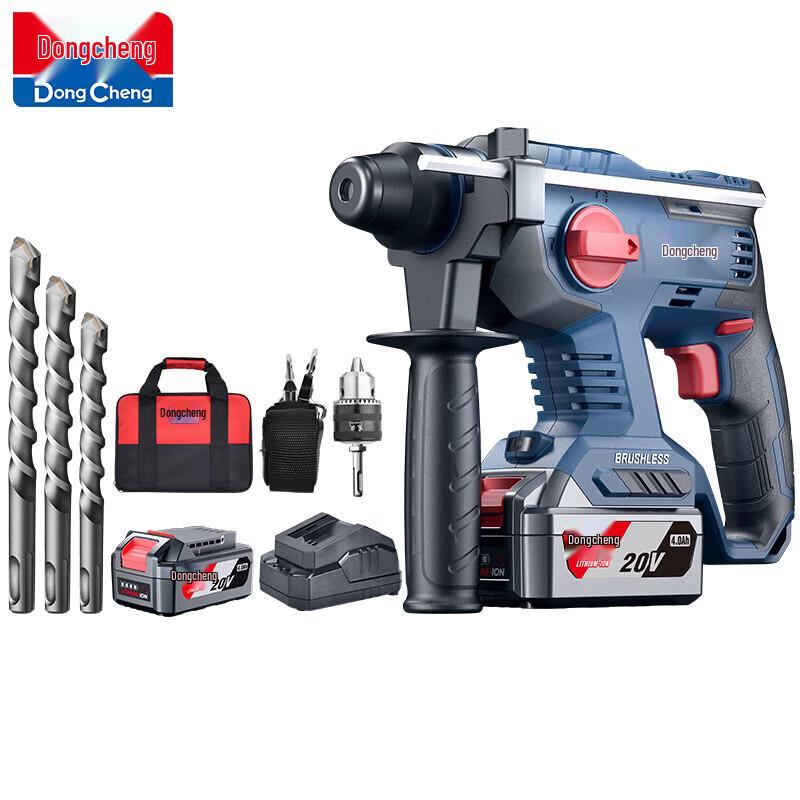 Dongcheng Industrial Brushless Cordless Rotary Hammer CN plug (adapter included)