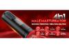 Fully automatic suction male masturbator 9 thrust vibration oral sex machine heated cat penis pump masturbating cup sex toy