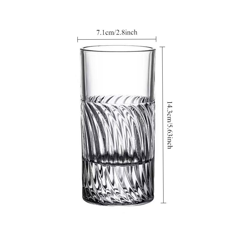 Gravierte Kristallglasbecher Kreative Glasbecher Hochwertige Dickwandige Geprägte Saftbecher Bierglas Whiskyglas Weingläser