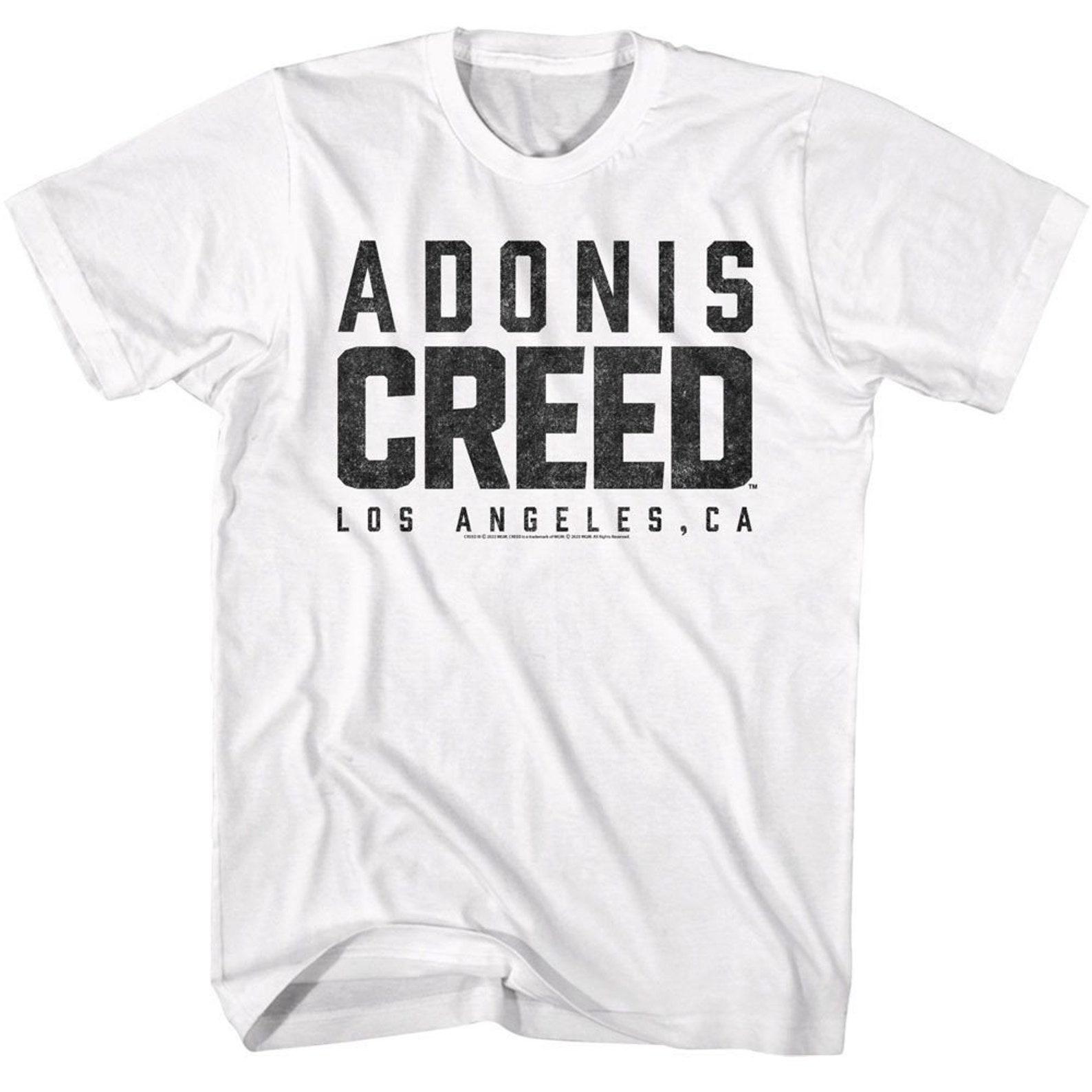 Rocky Adonis Creed Logo White T-Shirt S