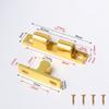 1 Set Door Lock Door Touch Latch Cabinets Interlock Switch Chassis Cabinet Spring Ball Locker Adjustable Brass Door Buckle